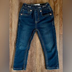 LEVIS SKINNY KNIT PULL ON PANT JEANS TODDLER BOYS SIZE 2T